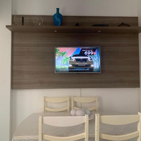 Sao Vicente Itarare Predio Frente Mar Apto Fundo Vista Parcial Ngoại thất bức ảnh